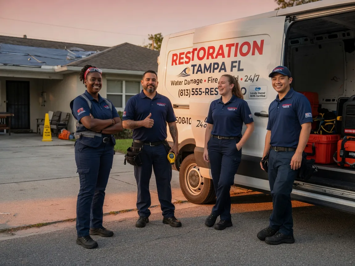 Water Damage Restoration company in Martinsville, IL