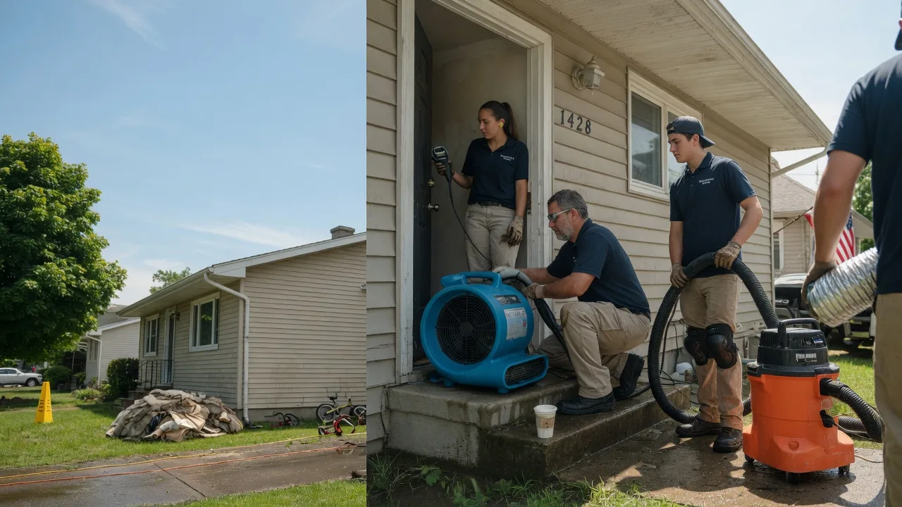 Water Damage Restoration in Martinsville, IL near me